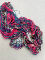 Multicolor sari silk