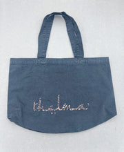 Thelma Logo Vintage Washed Leopard Tote Bag