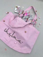 Thelma Logo Vintage Washed Leopard Tote Bag