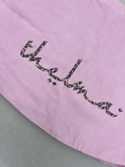 Thelma Logo Vintage Washed Leopard Tote Bag